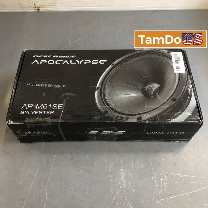 Deaf Bonce Apocalypse AP-M61SE 6.5" 130W RMS 4-Ohm Speakers Pair image 1