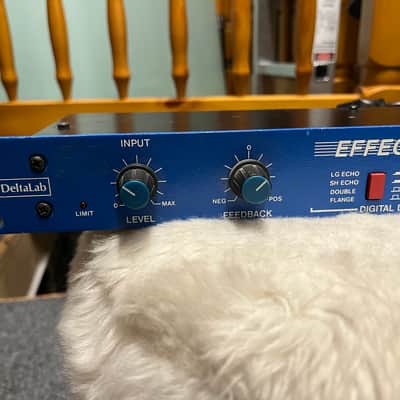 DeltaLab Effectron ADM 1020 Digital Delay 1980s - Blue image 3