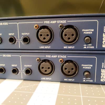 PAIR Symetrix 528E Voice Processor Channel Strip Mic Pre Compressor Gate Parametric EQ image 8