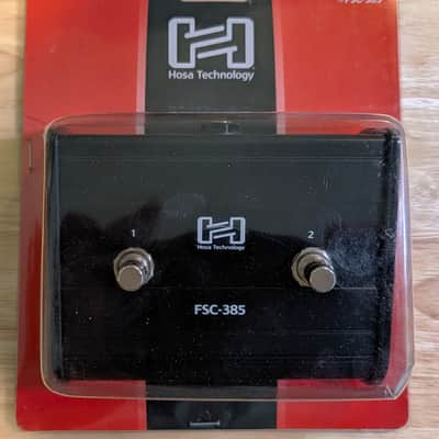 Hosa FSC-385 Dual Latching Footswitch (New in Box) image 2