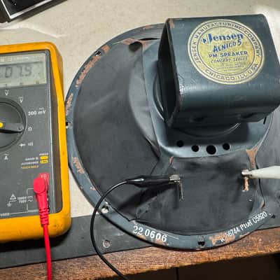 Ugly Blue 1956 Jensen  P 10 R Speaker image 2