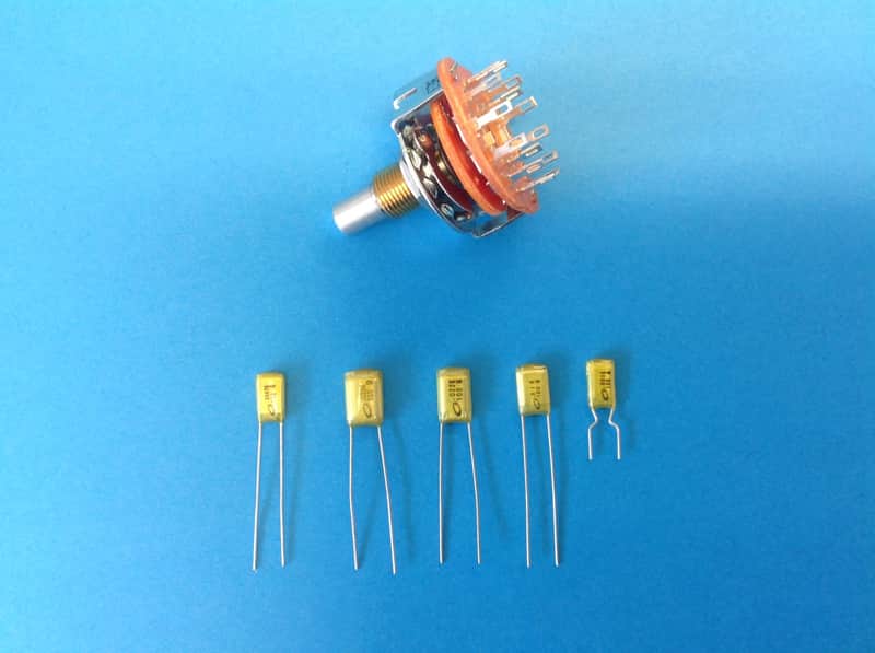 AM Guitar Works Bass 6 Position Tone Switch Wiring Kit image 1