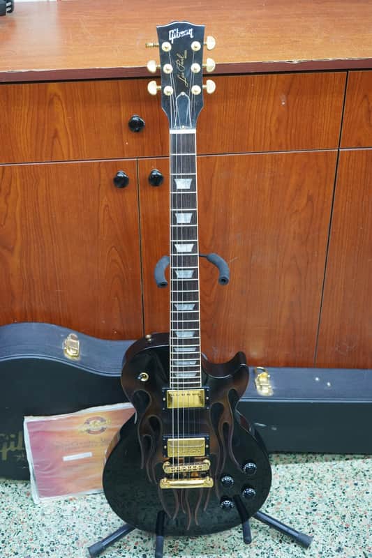 Gibson Les Paul Custom Shop Carved Flame Electric Guitar w/ Cert image 1