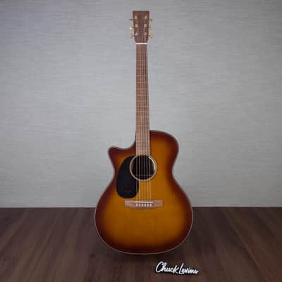 Martin GPCE Inception Maple/European Spruce Left Handed Acoustic Electric Guitar - Amber Fade Sunburst - #M2898718 - Mint, Open Box image 2