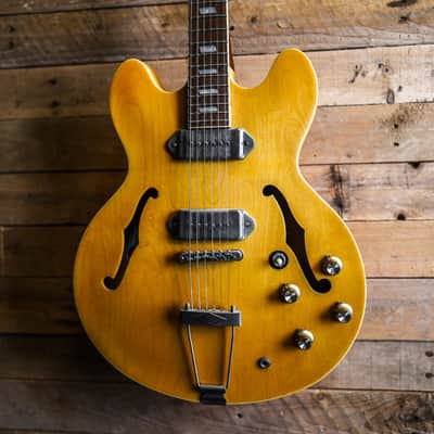 2012 Epiphone Inspired By John Lennon Casino in Natural image 1