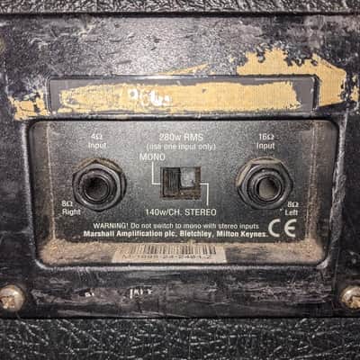 Marshall Jeff Hanneman owned 4x12 Tour Used? image 5