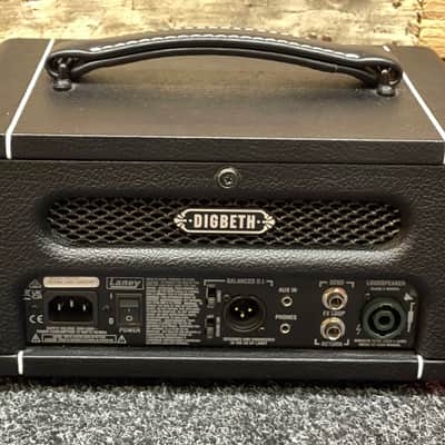 Laney DB200H Digbeth 200-Watt Hybrid Bass Amp Head 2021 - Present - Black image 2