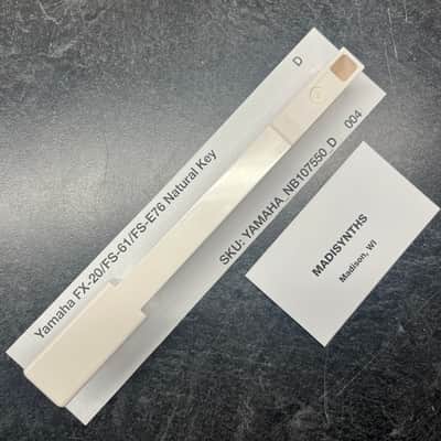 ORIGINAL Yamaha/Korg Replacement D Key (NB107550) for Yamaha DX7/DX5/DX9, SY77/SY85/SY99, Korg M1, Wavestation, Z1, etc