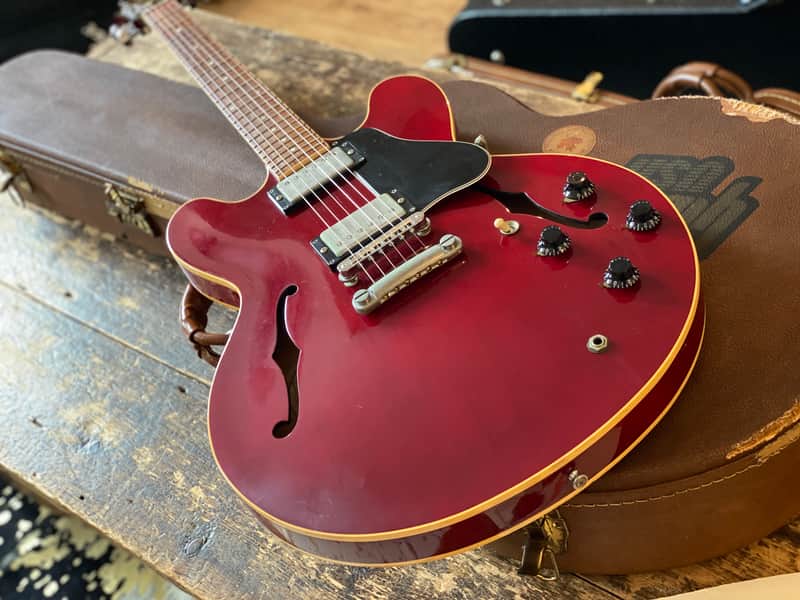 Gibson Vintage 1989 ES 335 Cherry Dot Reissue Yamano Selected w/ Docs & OHSC image 1