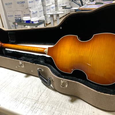 LEFTY LEFT HANDED Höfner Euroburst '62 Beatle Bass image 4