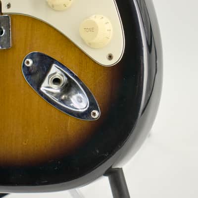 Used Samick LS-11 Tobacco Burst Strat-Style Electric Guitar - Very Good Condition image 7