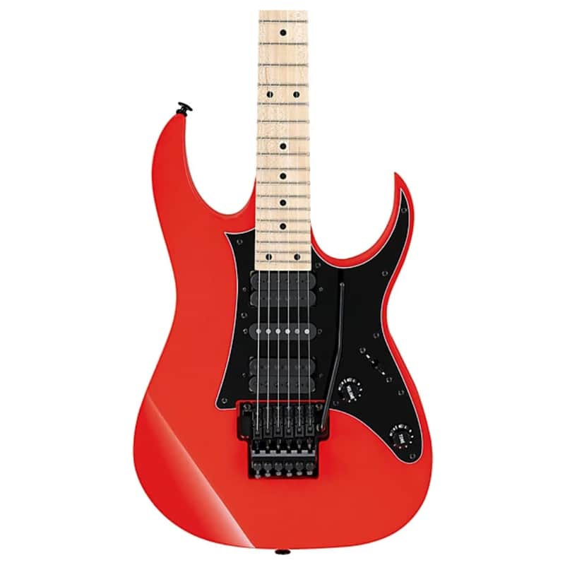 Ibanez Genesis Collection RG550-RF 6-String Solid Body Electric Guitar with Maple Fretboard, Right-Handed, Road Flare Red image 1