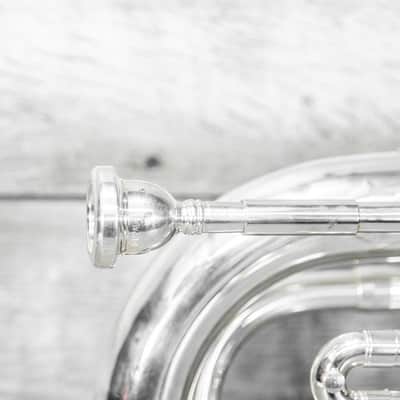 King 1124SP Marching Baritone Silver image 3