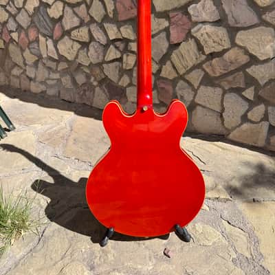 Epiphone Ltd. Ed. Casino - Rare GLOSS Sunrise Orange (2018 Qingdao) w/ Hard Case image 8
