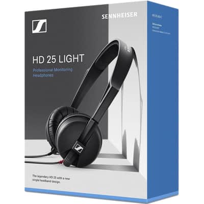 Sennheiser Professional HD 25 LIGHT On-Ear DJ Headphones,Black image 10