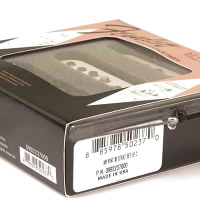 Genuine Fender Pure Vintage '65 Strat Pickups, Set of 3, 099-2237-000 NEW