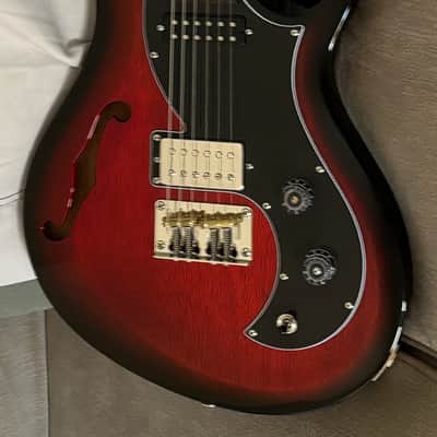 2024 PRS S2 Vela Semi-Hollow with Narrowfield Pickup 2024 Scarlet Sunburst image 5