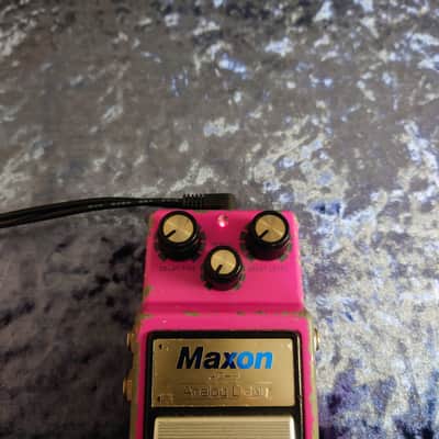 Maxon AD-9 Analog Delay 1980s MIJ – Pink (Original, Player’s Grade) image 8
