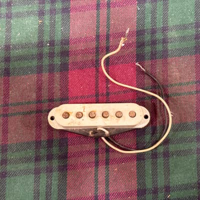 Fender Strat Pickup 80s - 90s - White image 1