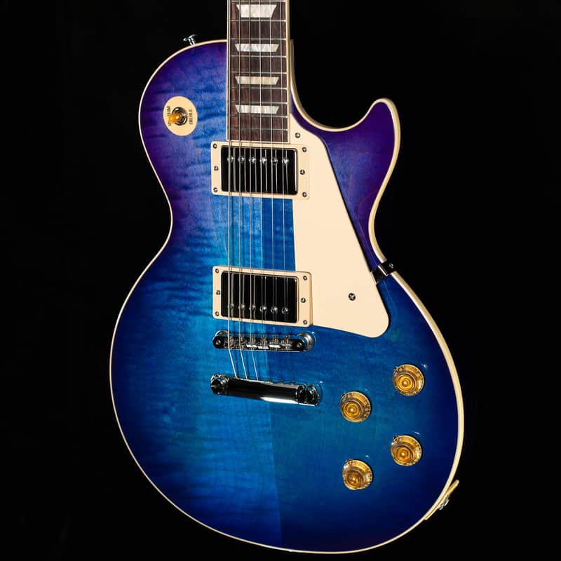 Gibson Les Paul Standard 50s Figured Top Blueberry Burst (015) image 1