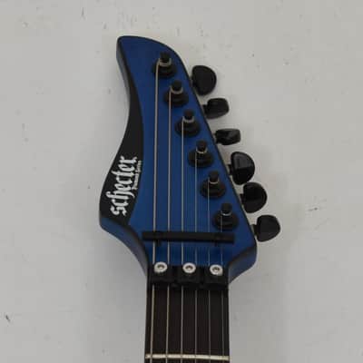 Schecter Banshee GT FR Electric Guitar Satin Trans Blue B-Stock 1381 image 4