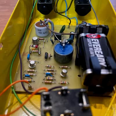 Sola Sound Tone Bender “Yellow Hybrid” (as used by Kevin Shields) image 9