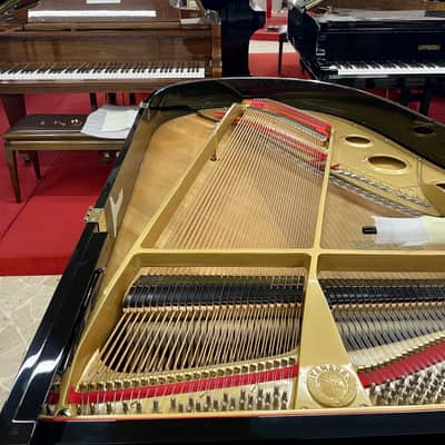 Yamaha C3 PIANOFORTE A MEZZA CODA NERO image 4