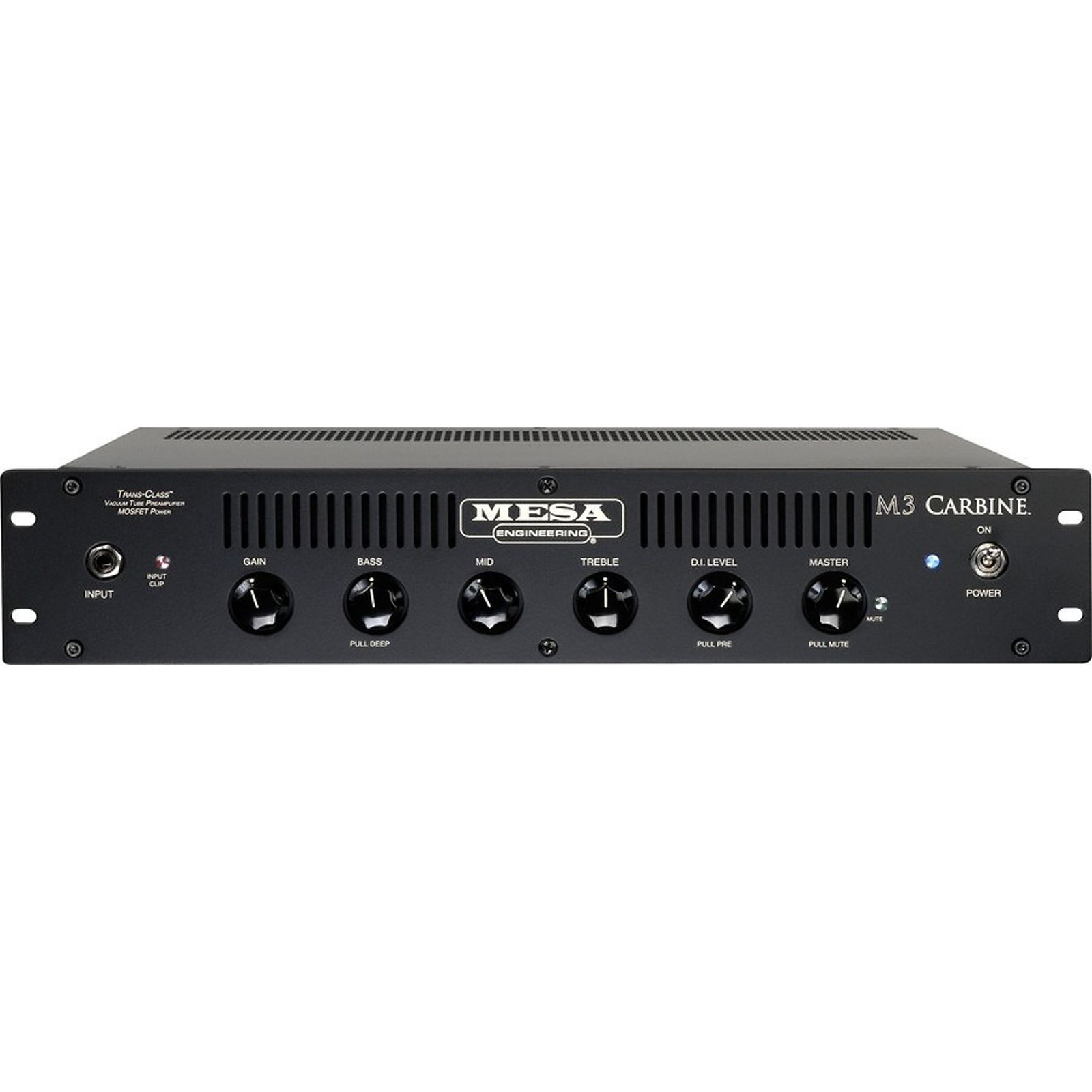 Mesa Boogie M3 Carbine 300-Watt Rackmount Bass Amp Head | Reverb