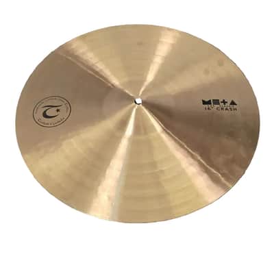 Used Turkish Meta B20 Crash Cymbal 16" - Good image 1