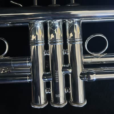 Bach LT190S1B Stradivarius Commercial Model Bb Trumpet 2010s - Silver-Plated image 4
