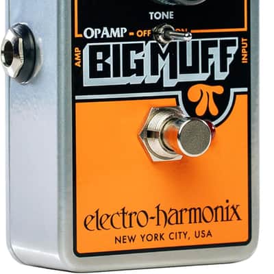 Electro Harmonix Op Amp Big Muff Pi Fuzz Guitar Effects Pedal image 2