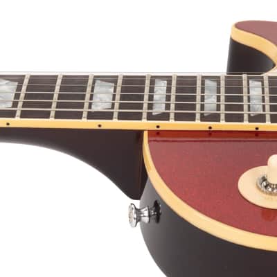 Gibson Custom 1976 Les Paul Deluxe Reissue VOS - Red Sparkle image 9