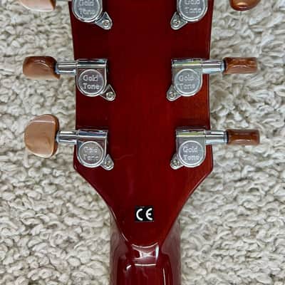 Gold Tone Mojo Round-neck Resonator Guitar with Pickup and Case image 6
