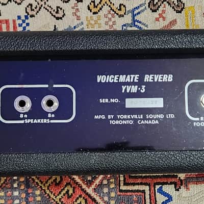 Traynor YVM-3 Powered Reverb 1970s Canada image 6