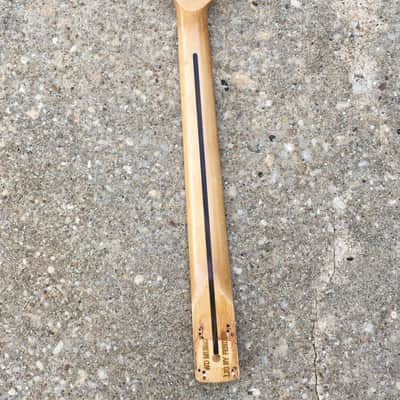 Vintage Style WD licensed Fender Stratocaster Neck Strat Maple Amber Old Relic image 14