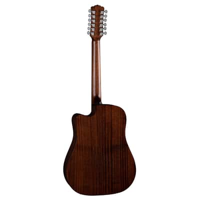 Luna WABI SABI 12-String Acoustic/Electric Dreadnought Guitar - Open Box image 8