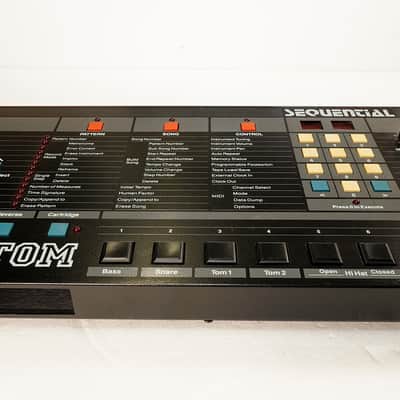 Sequential TOM 4-Voice Drum Machine 1985 - Black image 2