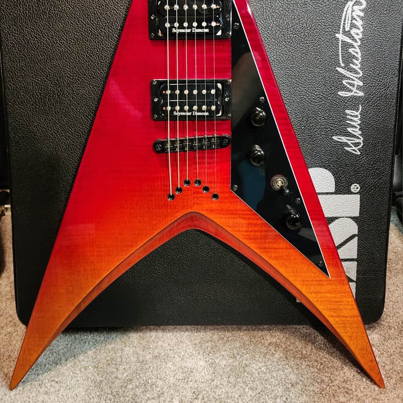 2004 ESP LTD Dave Mustaine DV8-R SE Flameburst