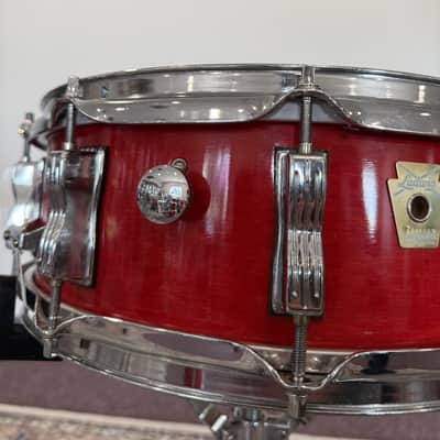 Ludwig Classic Maple 5x14" Snare Drum - Red image 3