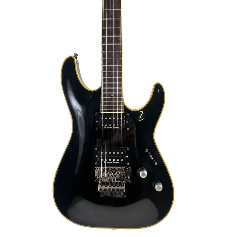 2008 Schecter Blackjack C-1 FR - Black image 1