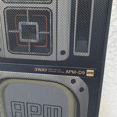Vintage Sony APM-D9 Stereo Speakers 80s image 8