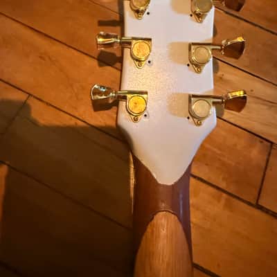 1990s Burny RLC Les Paul Custom MIJ upgraded, neck repair Rlc 1990s - Alpine white image 7