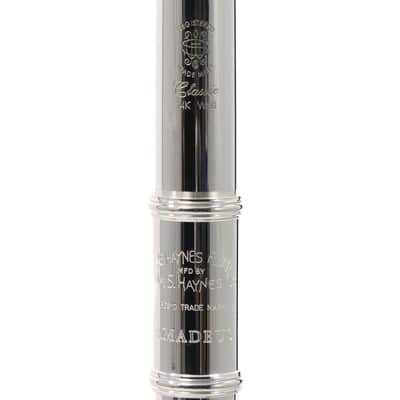 William S. Haynes Model AF680-BO C# 'Amadeus' Flute - Classic Headjoint, 14K Riser image 2