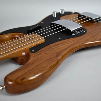2017 Fender '58 Precision Bass Limited Edition Roasted Ash Electric Guitar OHSC image 8