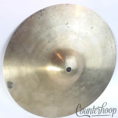 *Ufip 11" 330g Crash/Splash Cymbal Vintage 60s B20 "Made In Italy" Paper-Thin image 1