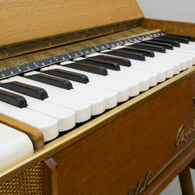 Farfisa Royal Artist Piano Reed Organ Keyboard For Repair image 5