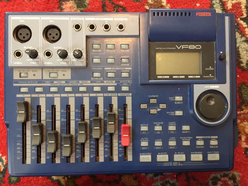 Fostex VF80 Digital Multitracker w/ case | Reverb