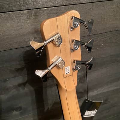 Warwick RockBass Streamer NT I 5 String Fretless Electric Bass Guitar Natural Transparent High Polish image 7