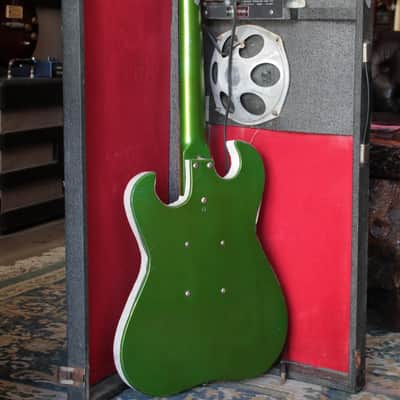Silvertone 1457 Amp in Case 1964 - Green image 2