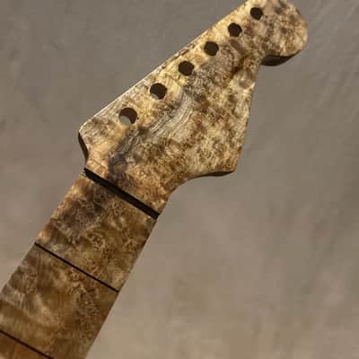 BADA$$ BIRDSEYE MAPLE STRAT GUITAR NECK FITS FENDER WARMOTH image 1